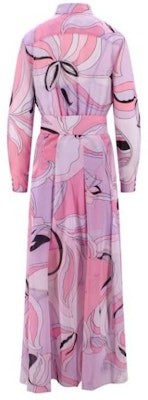 (W) PINKO SS23紫色印花长袖连衣长裙女款 100109A0H9WO2 Lookbook (W) PINKO SS23紫色印花长袖连衣长裙女款 100109A0H9WO2