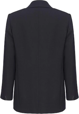(W) PINKO SS24 Blazer Hitam Double-Breasted Lengan Panjang. 103695A1XX-Z99 Lookbook (W) PINKO SS24 Blazer Hitam Double-Breasted Lengan Panjang. 103695A1XX-Z99