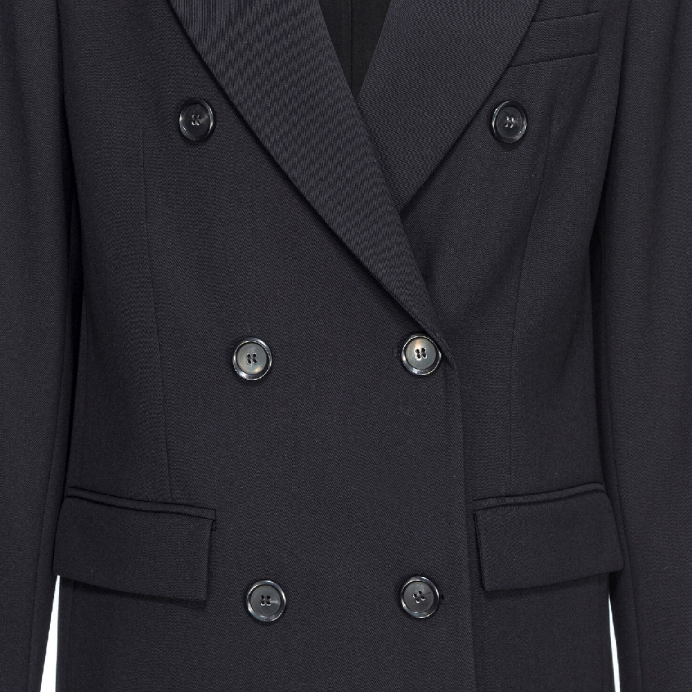 Purchase (W) PINKO SS24 Blazer Hitam Double-Breasted Lengan Panjang. 103695A1XX-Z99