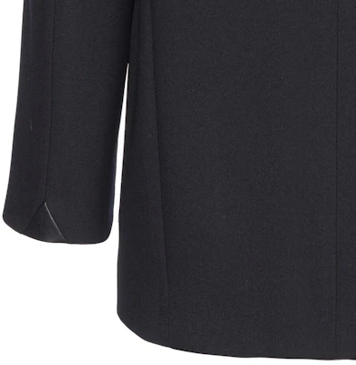 (W) PINKO SS24 Blazer Hitam Double-Breasted Lengan Panjang. 103695A1XX-Z99 Sizing (W) PINKO SS24 Blazer Hitam Double-Breasted Lengan Panjang. 103695A1XX-Z99