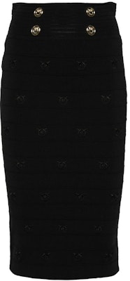 (W) PINKO SS24 黑色高腰休闲中长裙 102883A1LK-Z99 Buy (W) PINKO SS24 黑色高腰休闲中长裙 102883A1LK-Z99