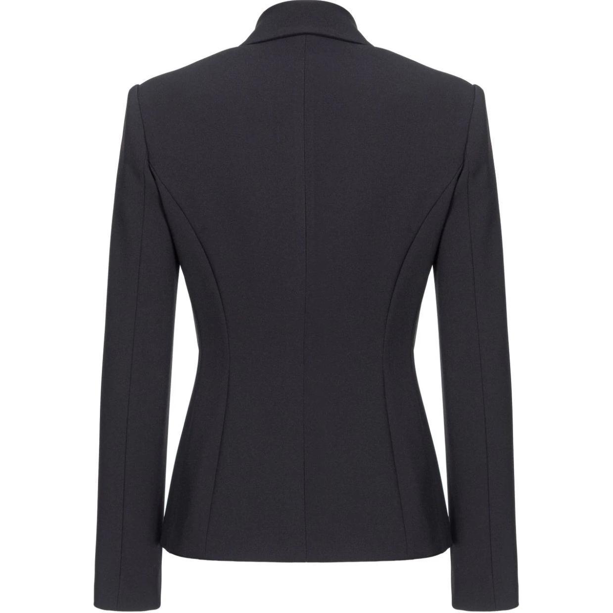 Lookbook (W) PINKO SS24 黑色長袖拉鍊細節西裝外套 104096A20A