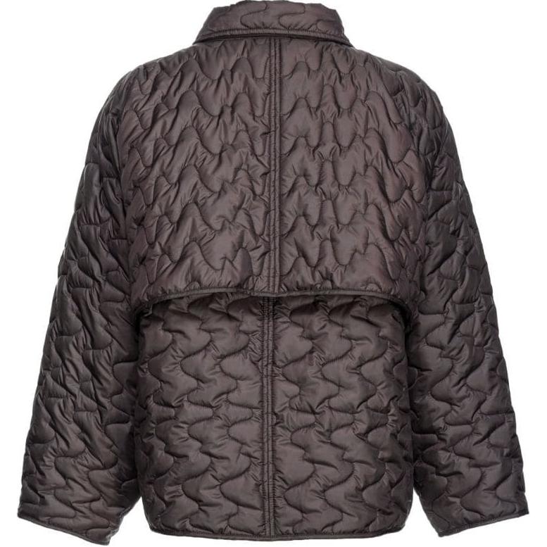 Lookbook (W) Chaqueta Negra Acolchada de Manga Larga con Cuello PINKO SS24. 104035A23Q-M04