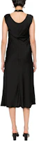 Purchase (W) PINKO SS24 黑色無袖百褶細節中長連衣裙 103262A1NO-Z99