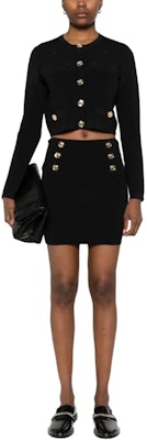 (W) PINKO SS24 黑色修身长袖针织开衫 102881A1LK-Z99 Lookbook (W) PINKO SS24 黑色修身长袖针织开衫 102881A1LK-Z99