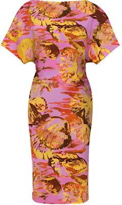 (W) PINKO SS24 藍色花卉印花短袖A字迷你連衣裙 103258A1PC-NH6 Buy (W) PINKO SS24 藍色花卉印花短袖A字迷你連衣裙 103258A1PC-NH6