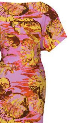 (W) PINKO SS24 藍色花卉印花短袖A字迷你連衣裙 103258A1PC-NH6 Lookbook (W) PINKO SS24 藍色花卉印花短袖A字迷你連衣裙 103258A1PC-NH6