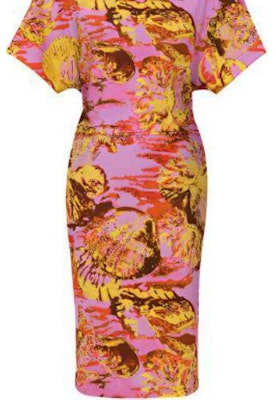 (W) PINKO SS24 藍色花卉印花短袖A字迷你連衣裙 103258A1PC-NH6 Purchase (W) PINKO SS24 藍色花卉印花短袖A字迷你連衣裙 103258A1PC-NH6