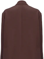 Details for (W) PINKO SS24 巧克力色單排扣長袖西裝外套夹克 104154A24J-M11