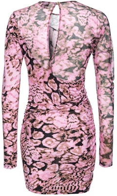 (W) PINKO SS24 玫瑰粉色花卉印花长袖百褶连衣裙 103257A1O5UY6 Lookbook (W) PINKO SS24 玫瑰粉色花卉印花长袖百褶连衣裙 103257A1O5UY6