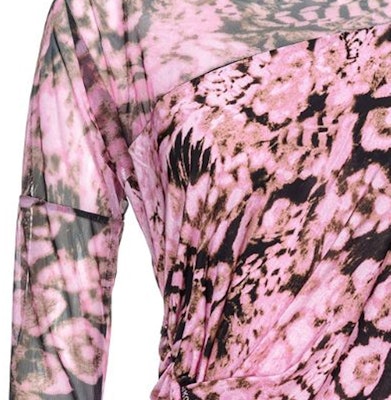 (W) PINKO SS24 玫瑰粉色花卉印花长袖百褶连衣裙 103257A1O5UY6 Shop (W) PINKO SS24 玫瑰粉色花卉印花长袖百褶连衣裙 103257A1O5UY6