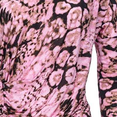 (W) PINKO SS24 玫瑰粉色花卉印花长袖百褶连衣裙 103257A1O5UY6 Purchase (W) PINKO SS24 玫瑰粉色花卉印花长袖百褶连衣裙 103257A1O5UY6