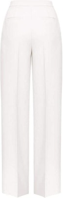 (W) PINKO SS24 高腰白色拉鏈百褶長褲 100331A20Q Lookbook (W) PINKO SS24 高腰白色拉鏈百褶長褲 100331A20Q