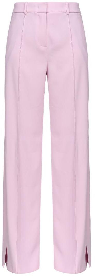 women-pinko-ss-24-high-waisted-wide-leg-side-slit-casual-pants-1032337624-n98