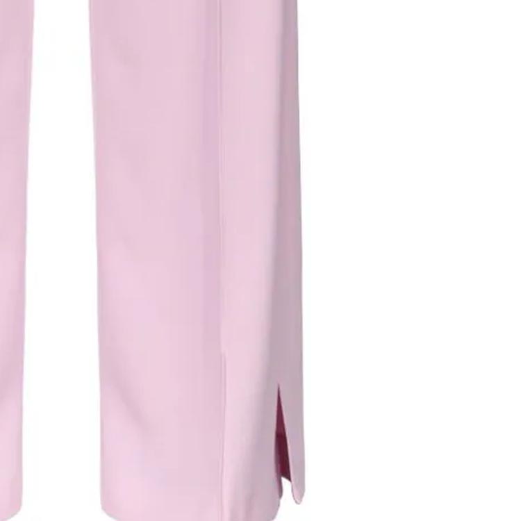 Sizing (W) PINKO SS24 高腰寬腿側開衩休閒長褲。 1032337624-N98
