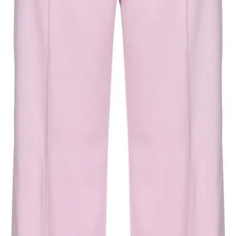 Cheap (W) PINKO SS24 高腰寬腿側開衩休閒長褲。 1032337624-N98