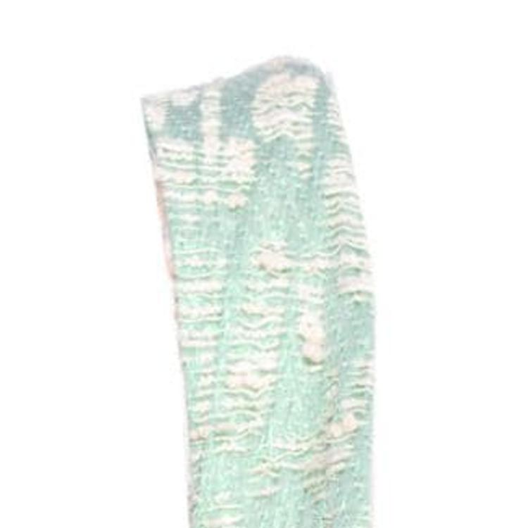 Shop (W) PINKO SS24 자카드 패턴 스퀘어 넥 크롭탑 그린 103004A1NJ-SZ1