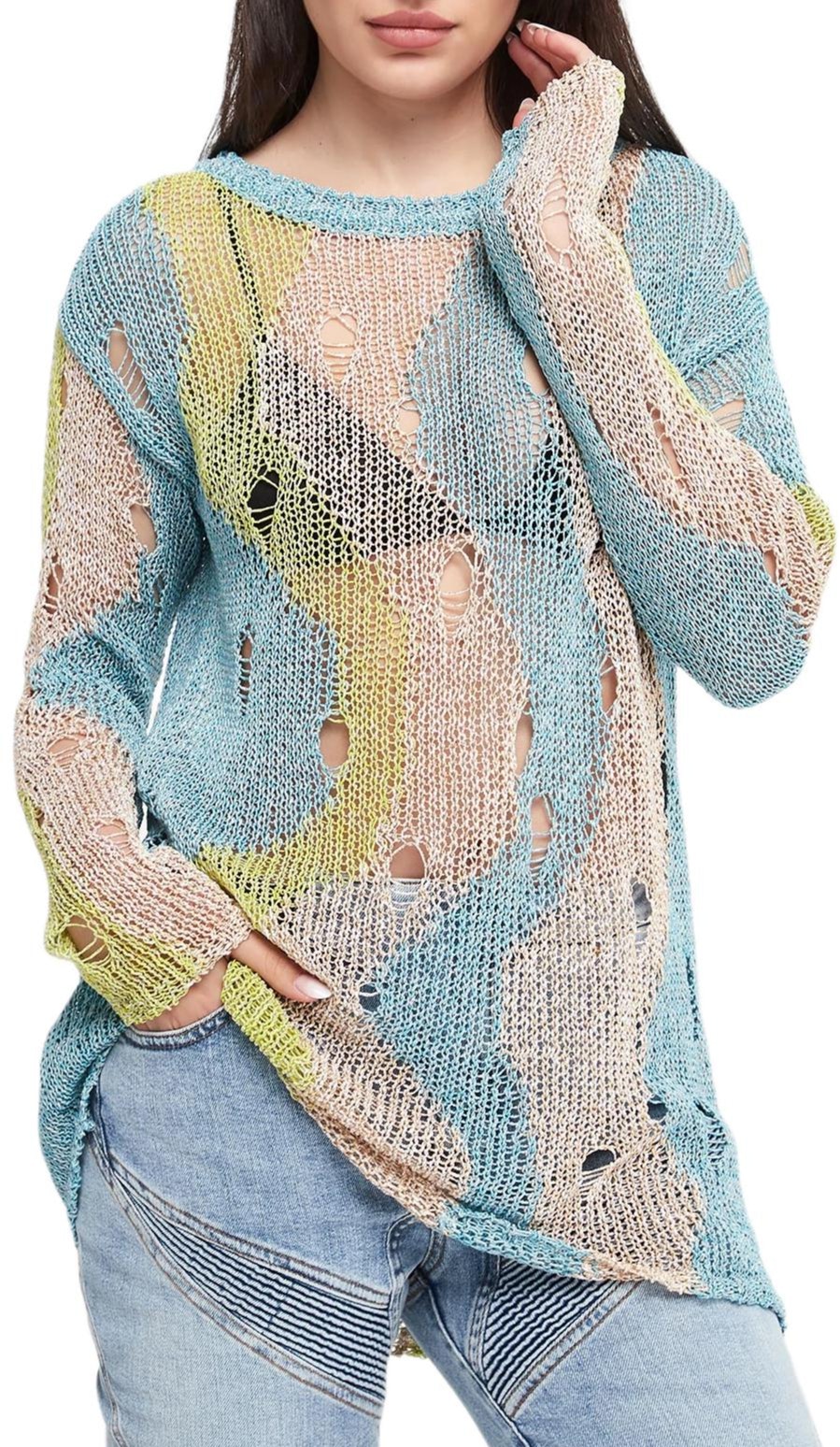 women-pinko-ss-24-multicolor-striped-knit-long-sleeve-top-103215-a1-qp-et-2