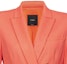 Shop (W) PINKO SS24 橙色雙排扣西裝外套帶翻領設計。 100154A1L3-B02