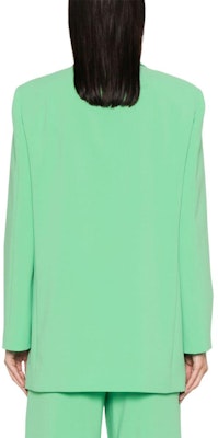 (W) PINKO SS24 綠色單扣寬版西裝外套 102858A1L8-T38 Shop (W) PINKO SS24 綠色單扣寬版西裝外套 102858A1L8-T38