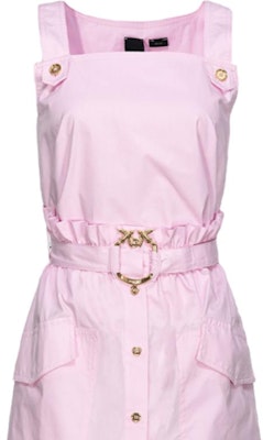 (W) PINKO SS24 粉紅荷葉邊無袖迷你洋裝 103212A1N3-N78 Shop (W) PINKO SS24 粉紅荷葉邊無袖迷你洋裝 103212A1N3-N78