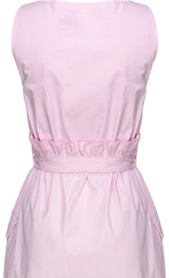 (W) PINKO SS24 粉紅荷葉邊無袖迷你洋裝 103212A1N3-N78 Purchase (W) PINKO SS24 粉紅荷葉邊無袖迷你洋裝 103212A1N3-N78