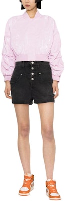 (W) PINKO SS24 粉色長袖拉鍊飛行外套 休閒款式 103054A1MD-N78 Lookbook (W) PINKO SS24 粉色長袖拉鍊飛行外套 休閒款式 103054A1MD-N78