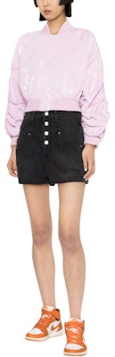 (W) PINKO SS24 粉色長袖拉鍊飛行外套 休閒款式 103054A1MD-N78 Purchase (W) PINKO SS24 粉色長袖拉鍊飛行外套 休閒款式 103054A1MD-N78