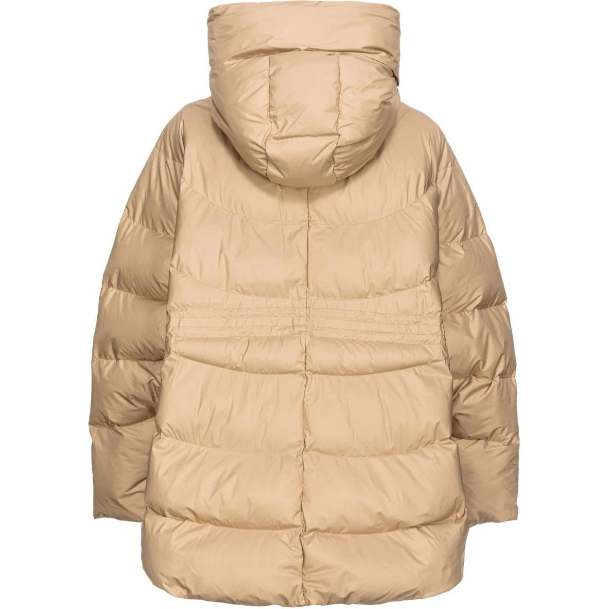 Lookbook (W) PINKO SS24 菱格連帽長袖休閒棉質外套 米色 103826A0L5-D38