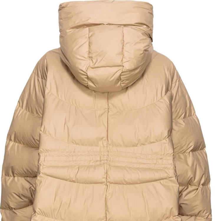 Purchase (W) PINKO SS24 菱格連帽長袖休閒棉質外套 米色 103826A0L5-D38