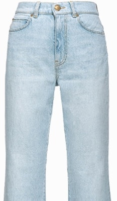 (W) PINKO SS24 修身喇叭剪裁淺藍色中腰牛仔褲 101736A1MV-PJN Shop (W) PINKO SS24 修身喇叭剪裁淺藍色中腰牛仔褲 101736A1MV-PJN