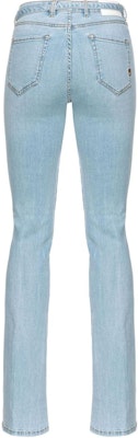 (W) PINKO SS24 修身浅蓝色牛仔裤 背面Logo刺绣款式。 100166A1MQ-PJN Lookbook (W) PINKO SS24 修身浅蓝色牛仔裤 背面Logo刺绣款式。 100166A1MQ-PJN