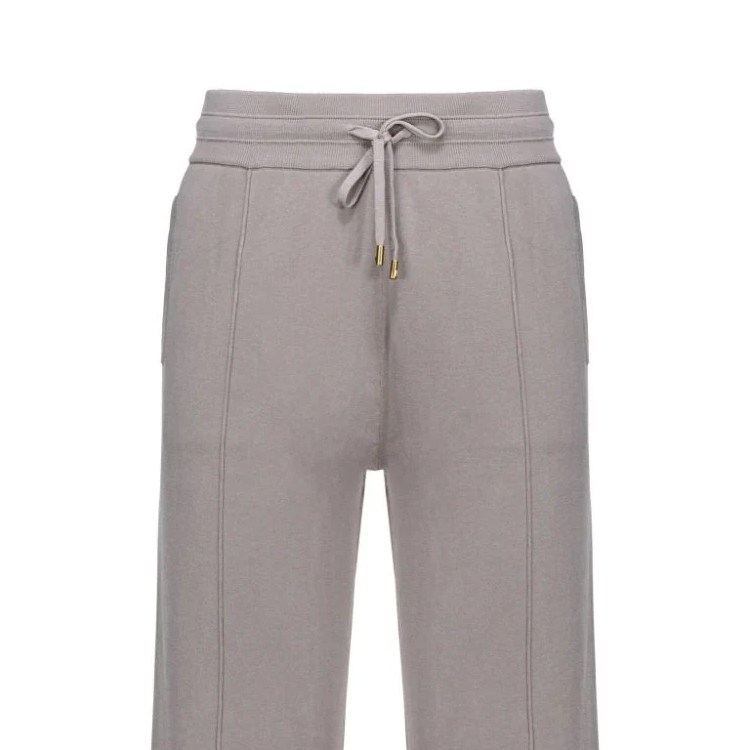 Sizing (W) PINKO SS24 純色抽繩休閒直筒長褲 102813A115-K30