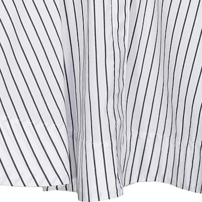 (W) PINKO SS24 白色条纹V领长袖休闲连衣裙 102773A1PF-ZZ1 Sizing (W) PINKO SS24 白色条纹V领长袖休闲连衣裙 102773A1PF-ZZ1