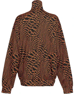 (W) Pinko SS24 棕色花卉高領拉鍊外套 102479A1LH-ZA1 Lookbook (W) Pinko SS24 棕色花卉高領拉鍊外套 102479A1LH-ZA1