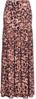 Order (W) PINKO SS24 女裝棕色花卉印花中腰休閒長裙 104168A23H-LC6