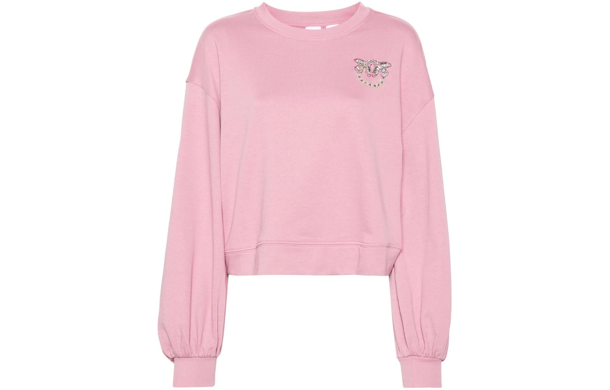 Order (W) Pinko SS24 粉色燈籠袖女款衛衣附Logo裝飾 102827A1R8-N98