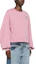 Purchase (W) Pinko SS24 粉色燈籠袖女款衛衣附Logo裝飾 102827A1R8-N98