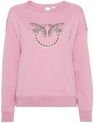 (W) PINKO SS24 女款粉色水鑽裝飾寬鬆長袖上衣 100534A1R8-N98 Order (W) PINKO SS24 女款粉色水鑽裝飾寬鬆長袖上衣 100534A1R8-N98