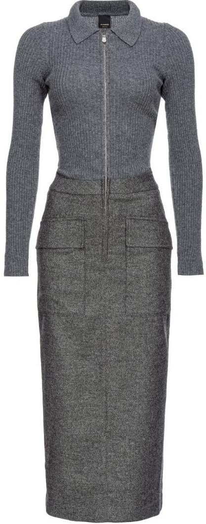 women-pinko-ss-24-slim-fit-gray-midi-dress-with-zipper-lapel-and-slit-for-women-104235-a25-m-zi-2