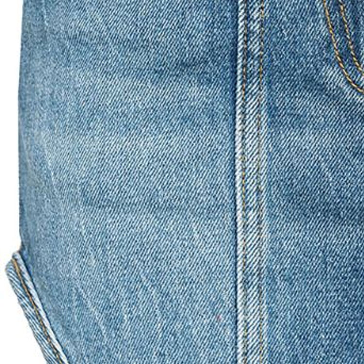 Details for (W) PINKO SS24 Skirt Jeans Mini Zip & Poket Sisi Wanita Biru 102913A1LP-PJR