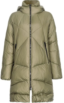 (W) PINKO SS24 女款輕綠色純棉連帽菱格外套 103823A1ZS Order (W) PINKO SS24 女款輕綠色純棉連帽菱格外套 103823A1ZS