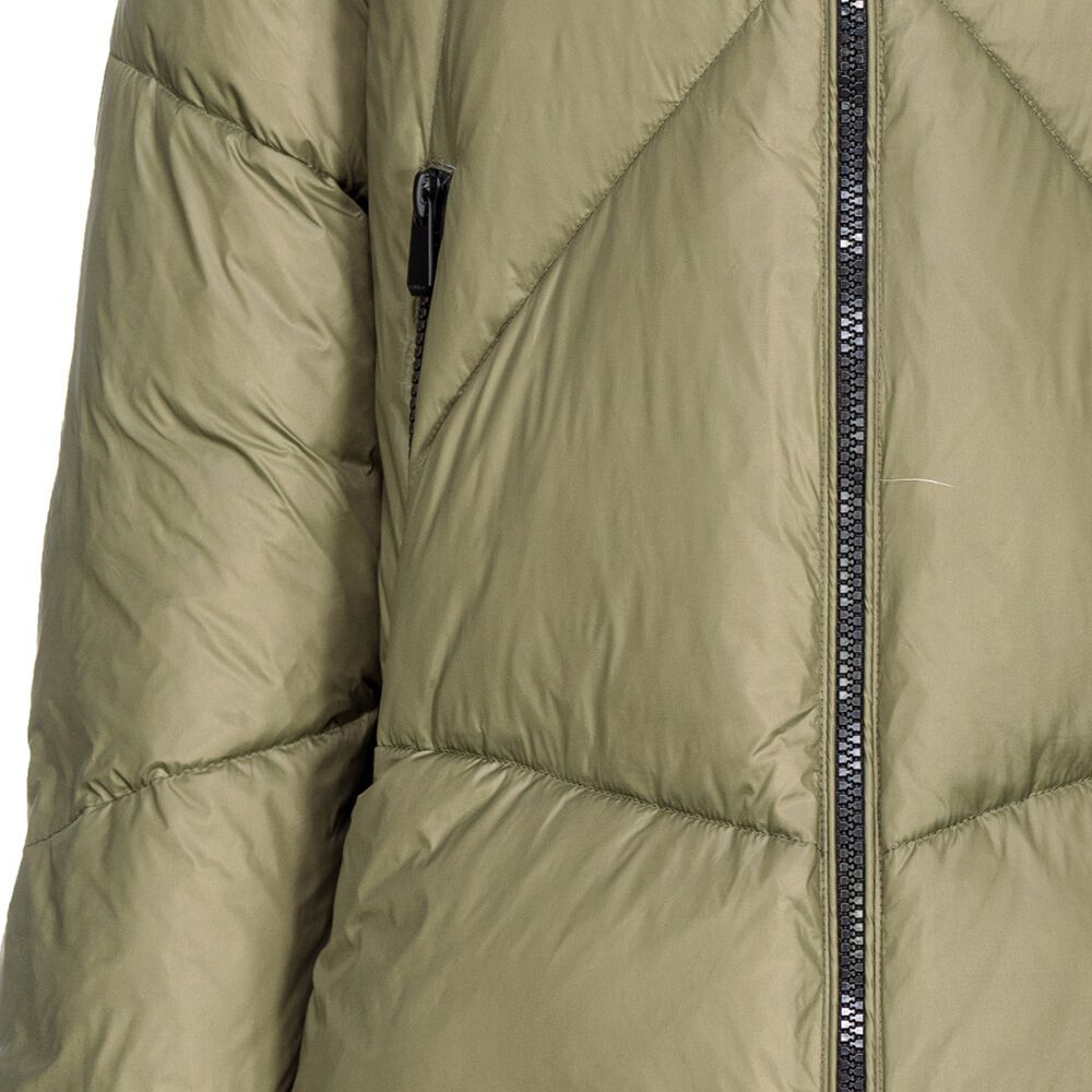 Purchase (W) PINKO SS24 女款輕綠色純棉連帽菱格外套 103823A1ZS