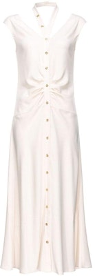 (W) PINKO SS24 女士白色无袖中长连衣裙镂空设计. 103262A1NO-N96 Buy (W) PINKO SS24 女士白色无袖中长连衣裙镂空设计. 103262A1NO-N96