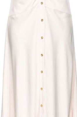 (W) PINKO SS24 女士白色无袖中长连衣裙镂空设计. 103262A1NO-N96 Details for (W) PINKO SS24 女士白色无袖中长连衣裙镂空设计. 103262A1NO-N96