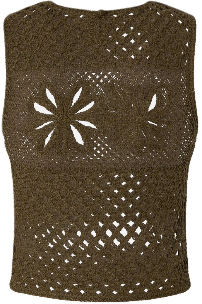 women-pinko-ss-25-sleeveless-crochet-tank-top-khaki-color-104733-a2-ff-x26
