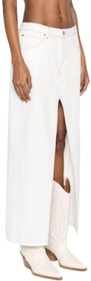 (W) PINKO 女士白色修身中腰休闲长裙。 103628A1VD-Z05 Purchase (W) PINKO 女士白色修身中腰休闲长裙。 103628A1VD-Z05