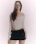 Order (Women) Please No Follow Karena Black Side Pocket Mini Skirt PNBFSK001BK
