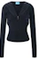 Order (Women) Please No Follow Rhea Drape Long Sleeve Hoodie - Cool Charcoal PNBFHD009CH