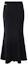 Shop (Women) Please No Follow Voline Black Mermaid Long Skirt PNBFSK008BK
